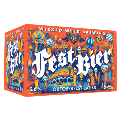 Wicked Weed Fest Bier 6pk 12oz Can