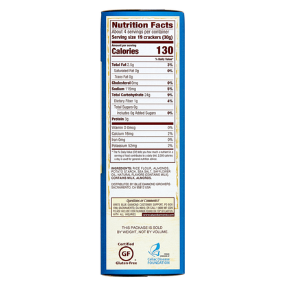 Blue Diamond Almond Nut-Thins 4.25oz