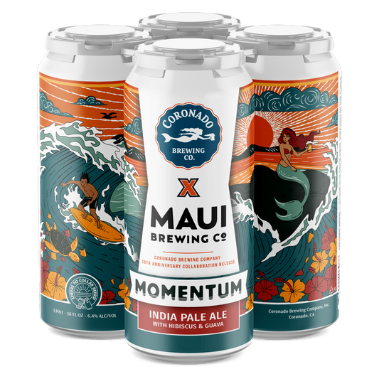 Coronado X Maui Brewing Momentum IPA 4pk 16oz Can