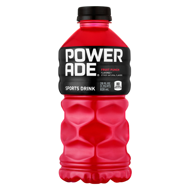 Powerade Fruit Punch 28oz Btl