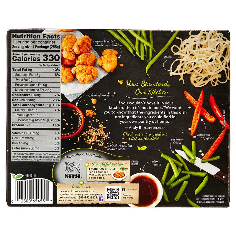 Lean Cuisine Marketplace Sesame Chicken 9oz