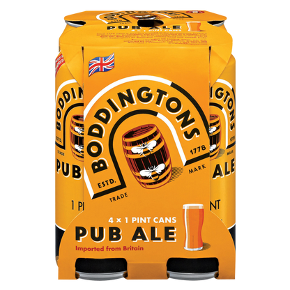 Boddington's Pub Ale Draught Can 4pk 16oz Can 4.7% ABV