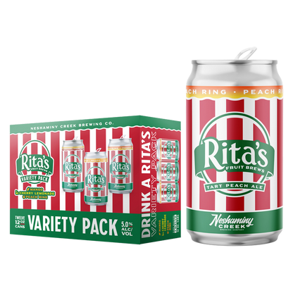 Neshaminy Creek Rita's Fruit Brews Variety 12pk 12oz Can 5.0% ABV