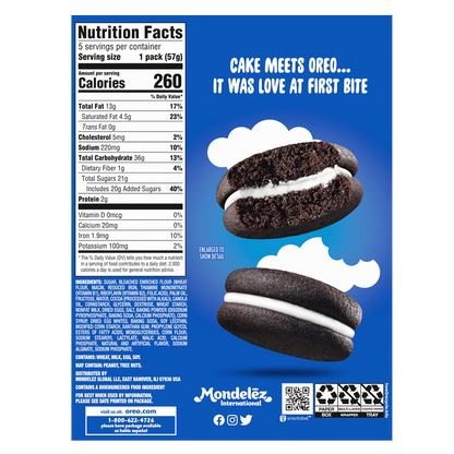 Oreo Cakesters 10.1oz