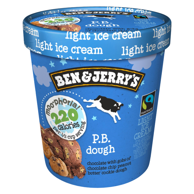 Ben & Jerry's Moo-Phoria P.B. Dough Pint