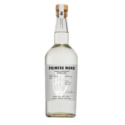 Primera Mano Tequila Reposado Cristalino 750ml (80 Proof)