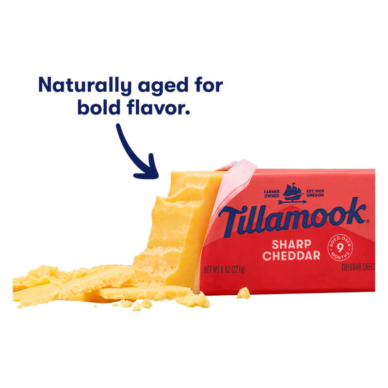 Tillamook Sharp Cheddar Cheese Loaf - 8oz