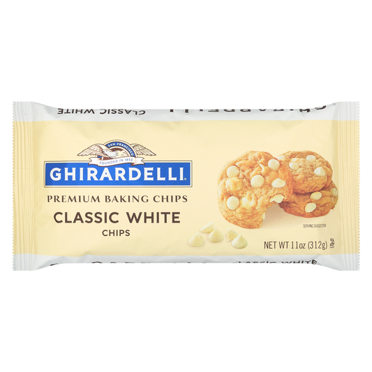 Ghirardelli Premium Baking Classic White Chips 11oz