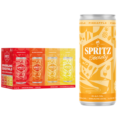 Spritz Society Variety 8pk 250ml Can 6.0% ABV