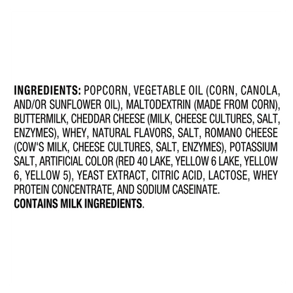 Smartfood Flamin' Hot White Cheddar Popcorn 6.25oz