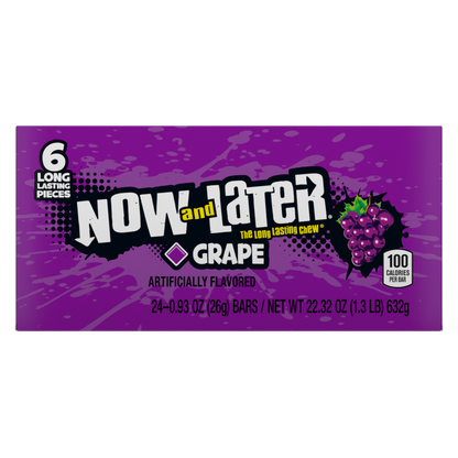 Now & Later Grape, 0.93oz