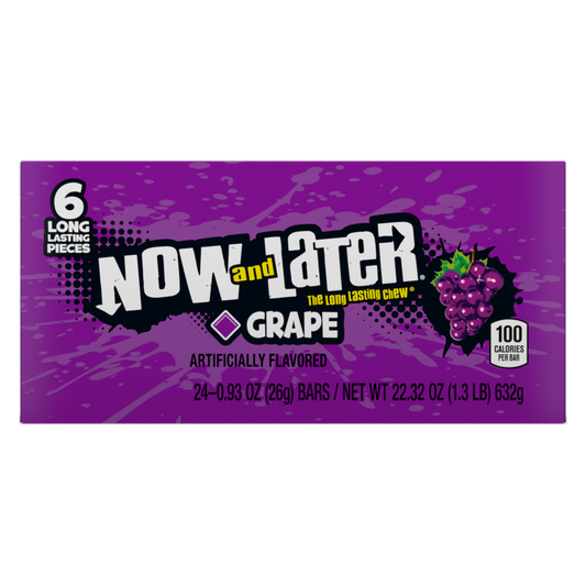 Now & Later Grape, 0.93oz