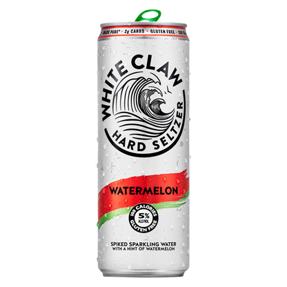 White Claw Hard Seltzer Watermelon 6pk 12oz Can 5.0% ABV