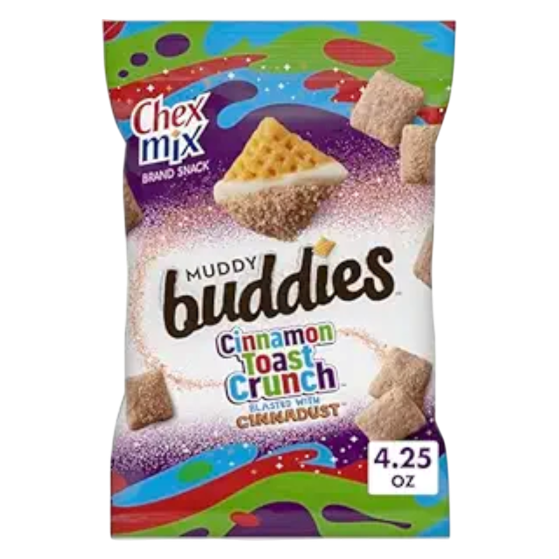 Chex Mix Muddy Buddy Cinnamon Toast Crunch, 4.25oz