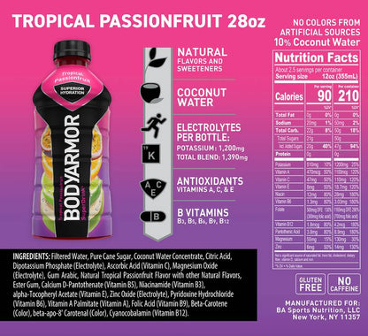 BODYARMOR Tropical Passionfruit 28oz Btl