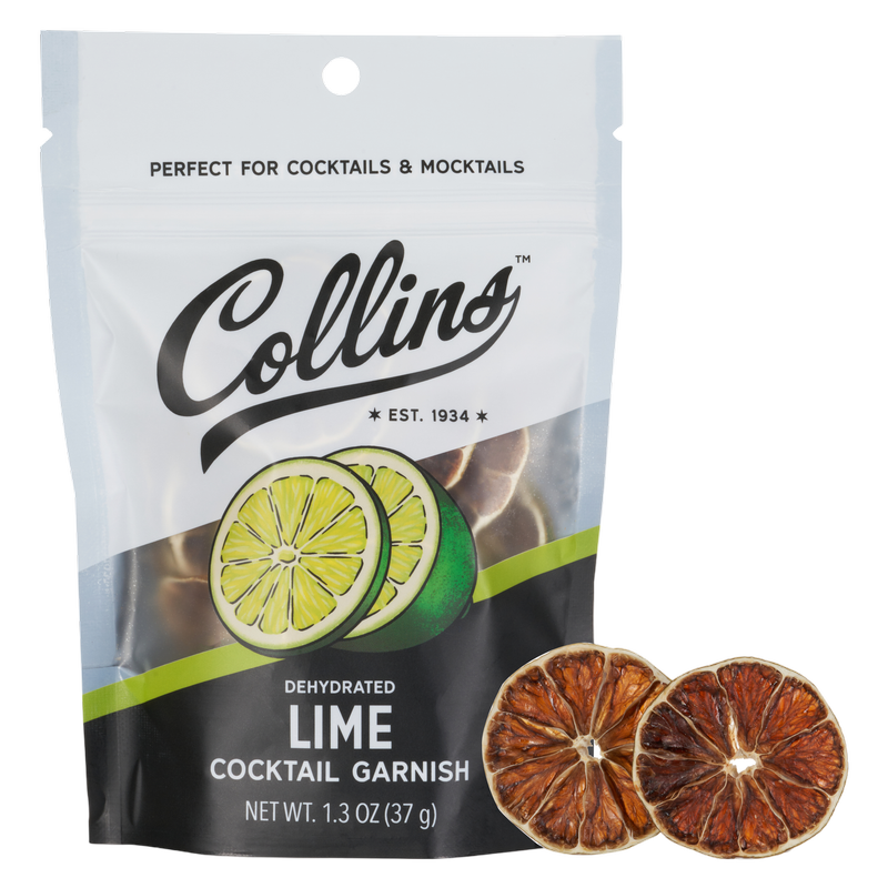 Collins Dehydrated Lime Cocktail Garnish