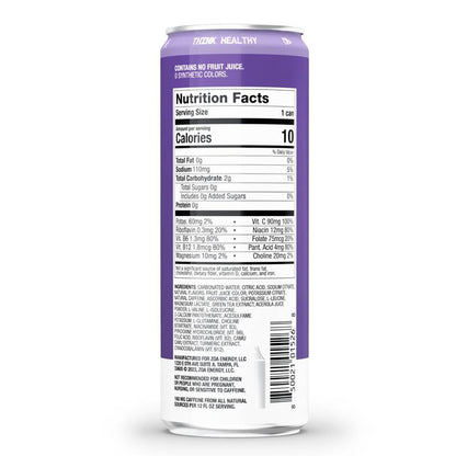 ZOA Energy Frosted Grape 12oz Can