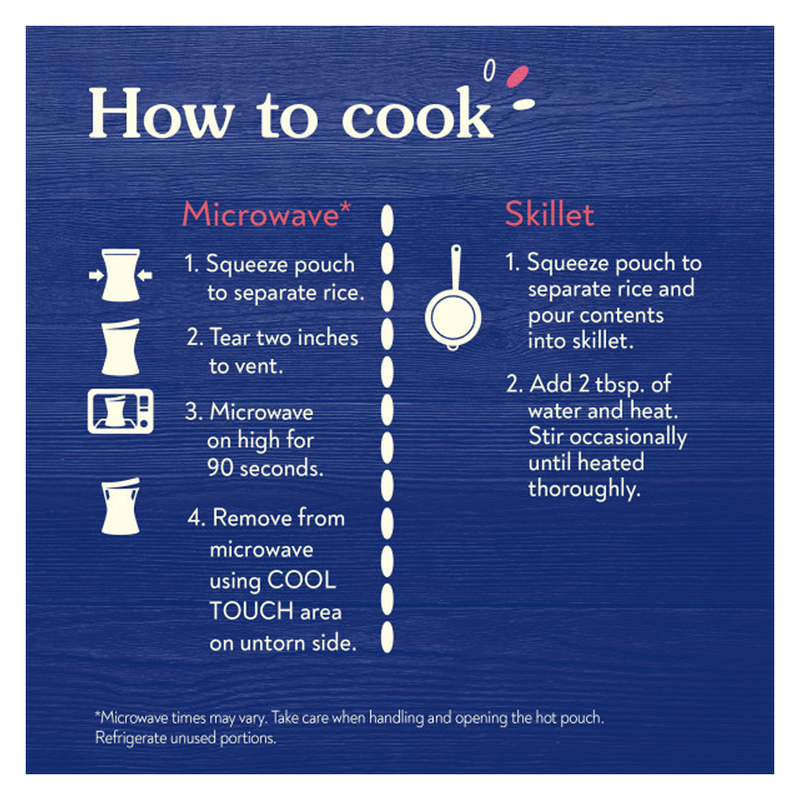 BEN'S ORIGINAL Ready Rice Original Long Grain White Rice Pouch 8.8oz