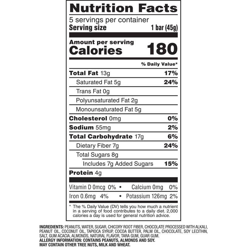 KIND FROZEN Peanut Butter Dark Chocolate Nut Frozen Treat Bars, 5 Pack, 1.6 Oz Bars