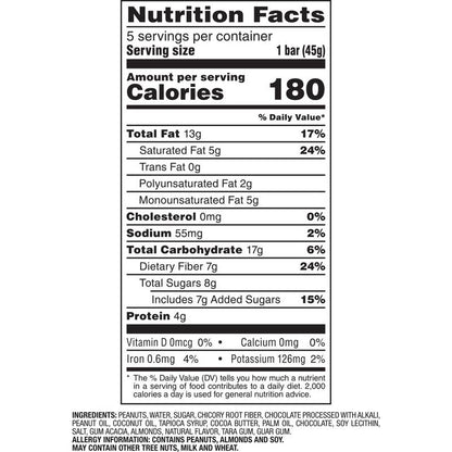 KIND FROZEN Peanut Butter Dark Chocolate Nut Frozen Treat Bars, 5 Pack, 1.6 Oz Bars