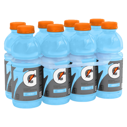 Gatorade Thirst Quencher Cool Blue 20 Fl Oz 8 Count