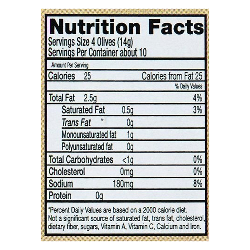 Santa Barbara Black Pitted Olives 6oz