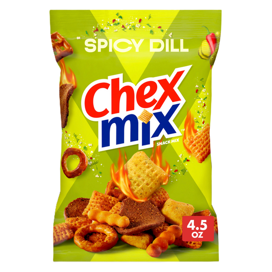 Chex Mix  Spicy Dill, 4.5 oz