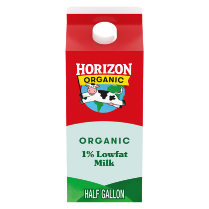 Horizon Organic 1% Reduced Fat Milk - 1/2 Gallon