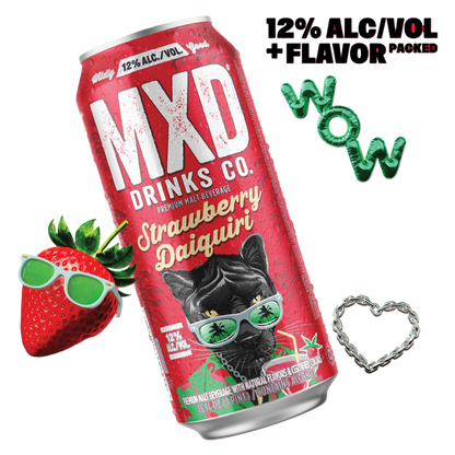 MXD Cocktail Co. Strawberry Daiquiri Single 16oz Can