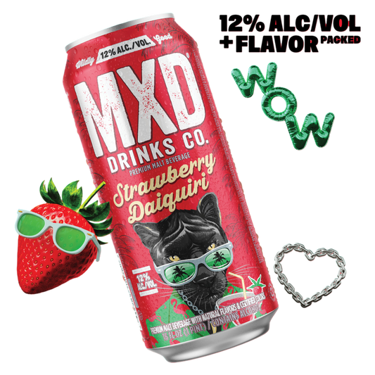 MXD Cocktail Co. Strawberry Daiquiri Single 16oz Can