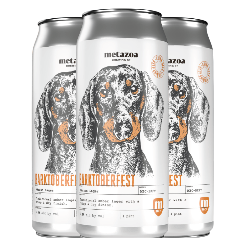 Metazoa Barktoberfest 4pk 16oz Can