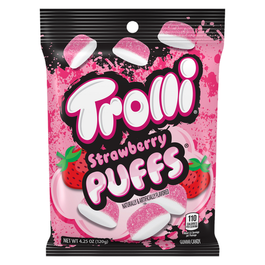 Trolli Strawberry Puffs, 4.25 oz