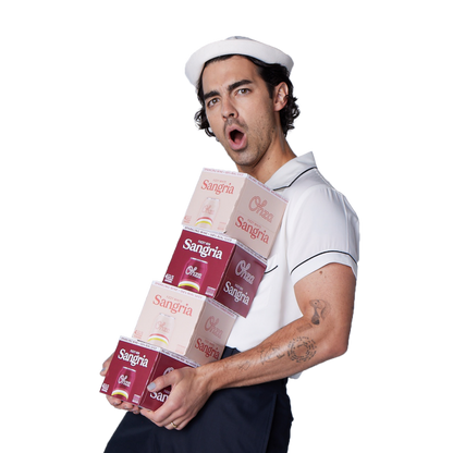 Ohza Red Sangria by Joe Jonas 4pk 12oz Can 5.0% ABV