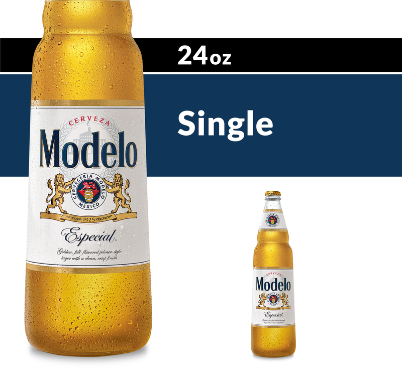 Modelo Especial Single 24oz Btl 4.4% ABV