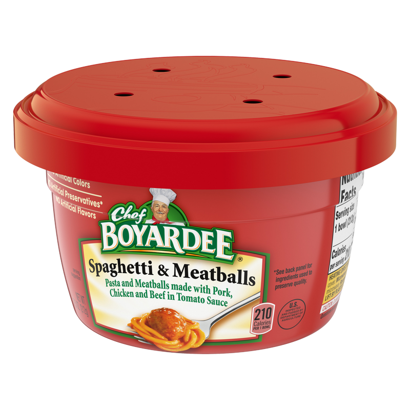 Chef Boyardee Spaghetti & Meatballs 7.5oz