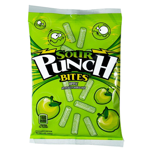 Sour Punch Bites Apple 5oz