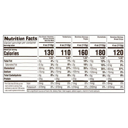 Organic Chicken Thighs - Avg 1.2lb