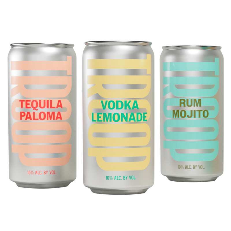 Troop Variety Pack 6pk 200ml Cans 10% ABV