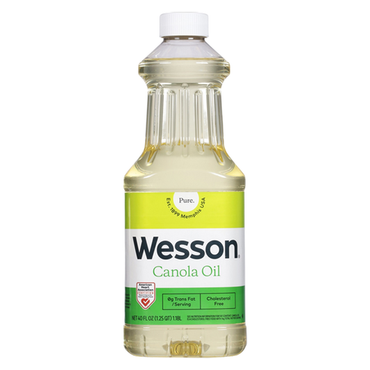 Wesson Canola Oil, 40 fl. oz.