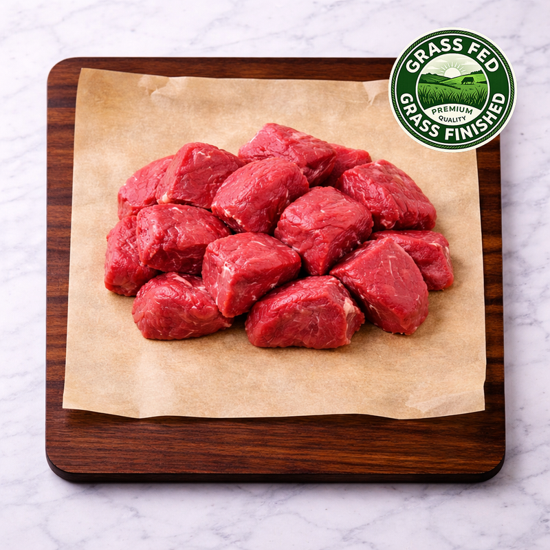 Grass Fed Steak Tips (Frozen)  - 16oz