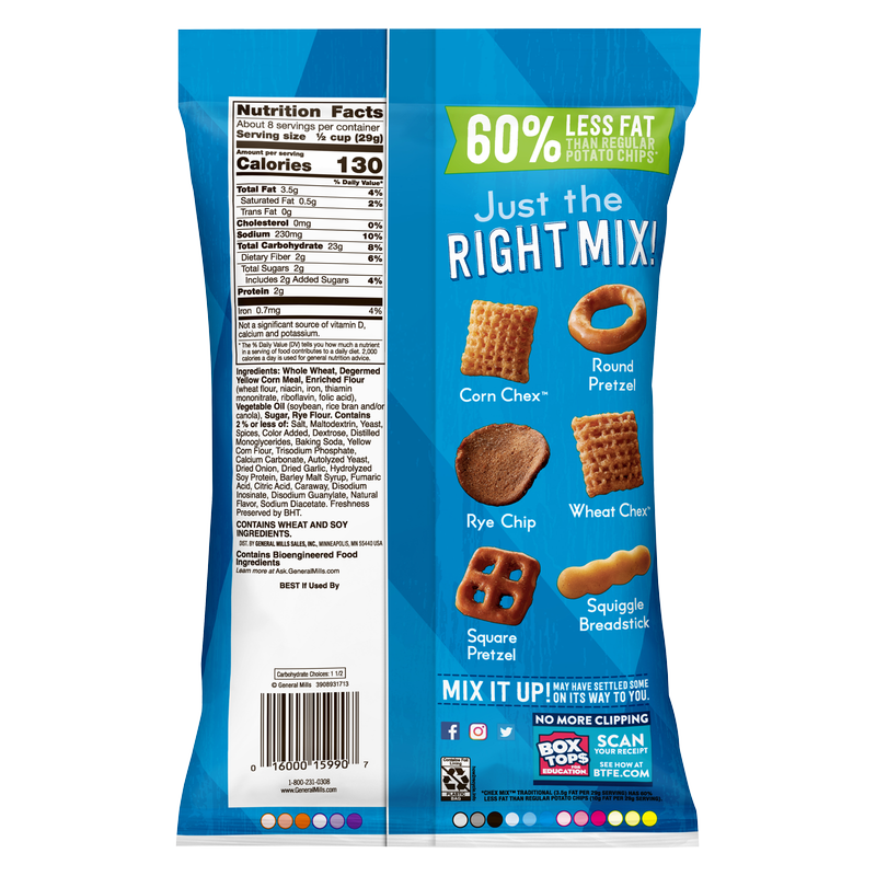Chex Mix Traditional Snack Mix 8oz