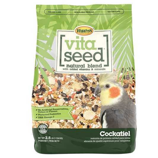 Higgins Vita Seed Cockatiel Food