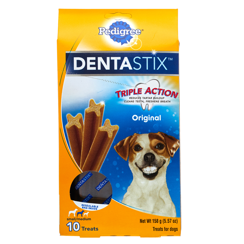 Pedigree Dentastix Dog Treats Small/Medium Dog Original 10ct