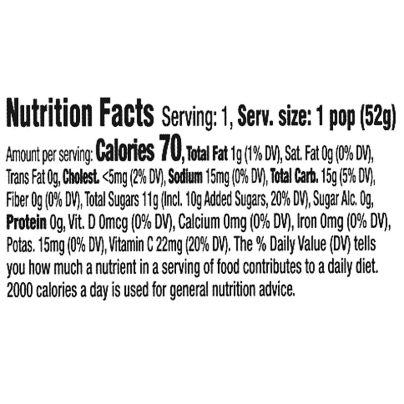 Push-Up Outrageous Orange Frozen Treat 1ct