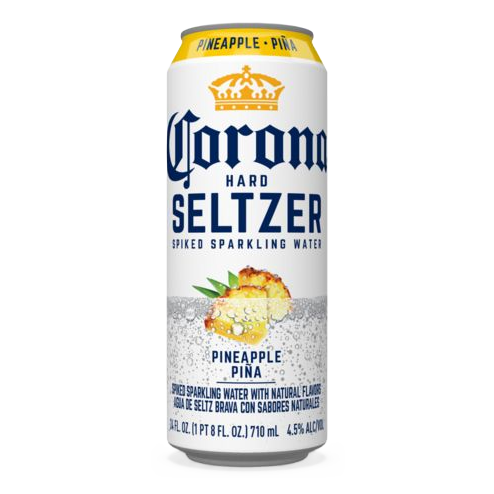 Corona Hard Seltzer Pineapple Pina Single 24oz Can 4.5% ABV