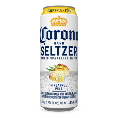Corona Hard Seltzer Pineapple Pina Single 24oz Can 4.5% ABV