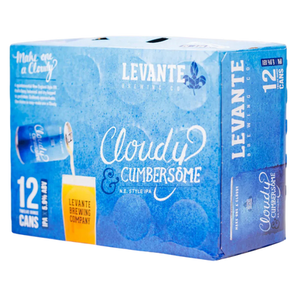 Levante Cloudy & Cumbersome IPA 12pk 12oz Can 5.9% ABV
