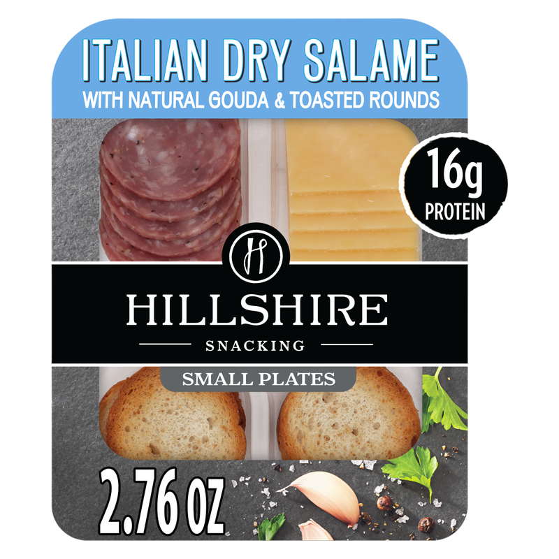 Hillshire Snacking Protein Small Plates Italian Dry Salame & Gouda Cheese - 2.76oz