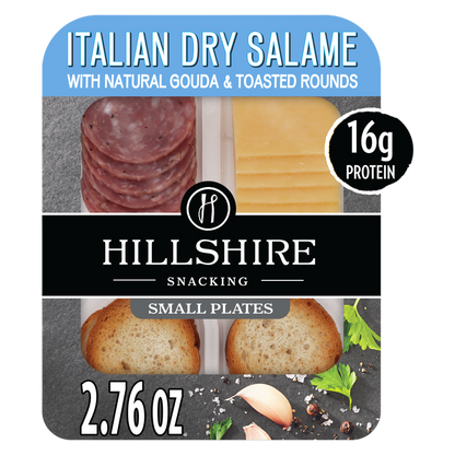 Hillshire Snacking Protein Small Plates Italian Dry Salame & Gouda Cheese - 2.76oz