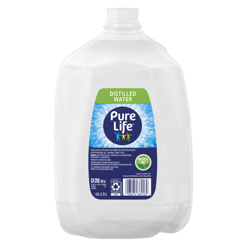Pure Life Distilled Water 1 Gallon Btl